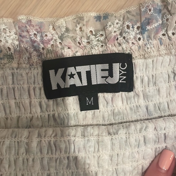 KatieJ Floral Smocked Dress - Picture 2 of 2